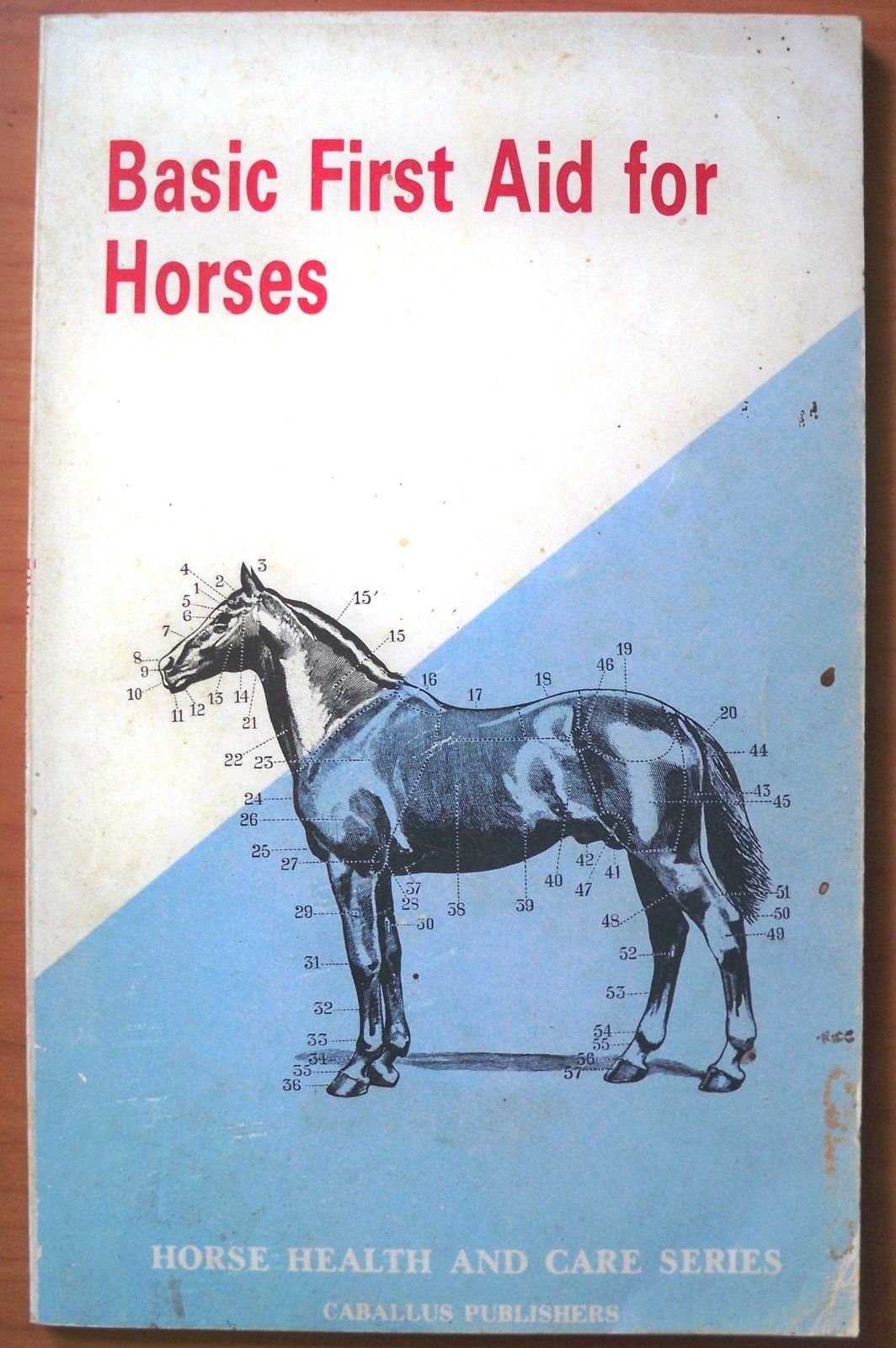 Basic First Aid For Horses, Horse Health and Care Series – 0912830042