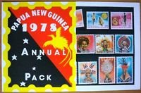 Papua New Guinea Annual Stamp Pack 1978