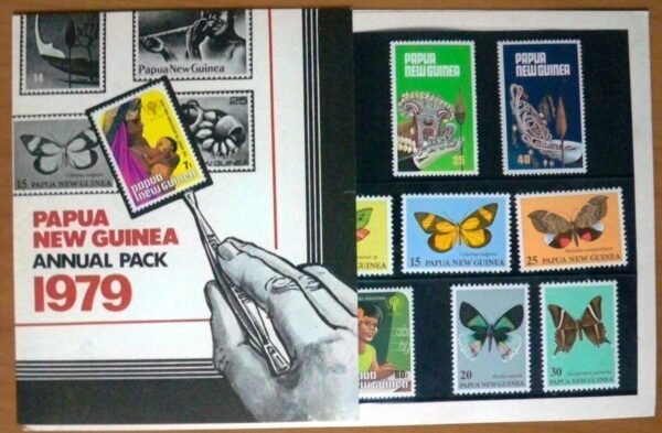 Papua New Guinea Annual Stamp Pack 1979 MUH 1979