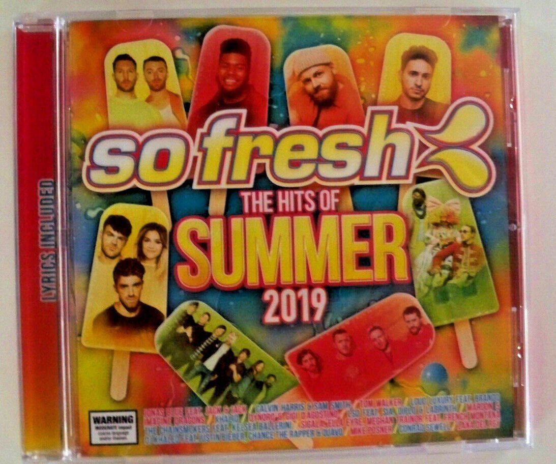So Fresh, The Hits of Summer 2019 CD Carla's Big Book Shed So Fresh, The Hits of Summer 2019 CD Carla's Big Book Shed