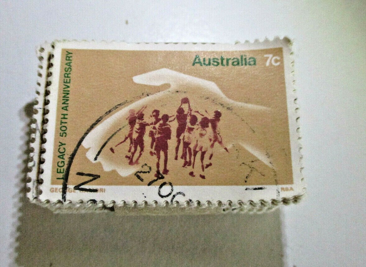 1973 50th Anniversary of Legacy Australia, 7c 50 Stamp Bulk Lot